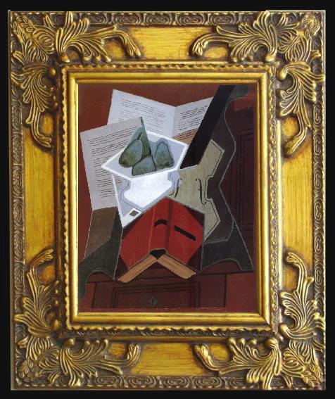 framed  Juan Gris Red book, Ta070